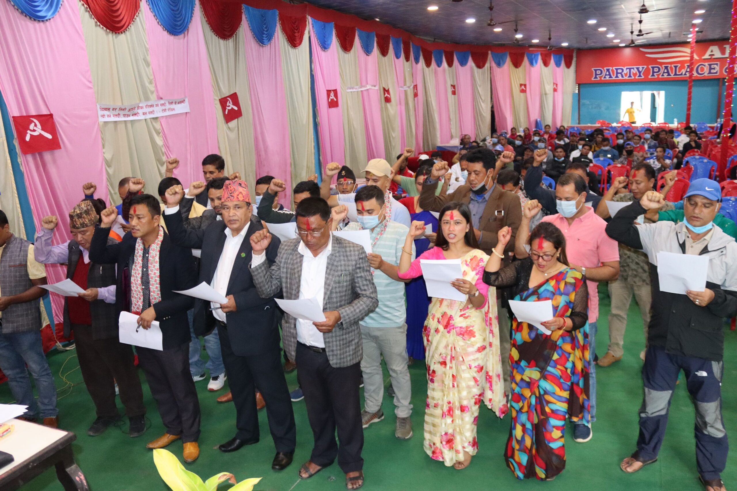 नेकपा (एस) जिल्ला कमिटी बागलुङको घाेषणा !