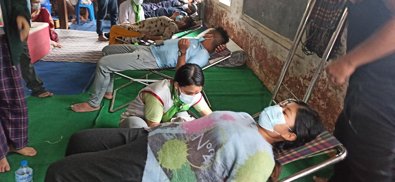 बडिगाडको खर्वाङमा पहिलो पटक रक्तदान, ६३ युनिट रगत संकलन !