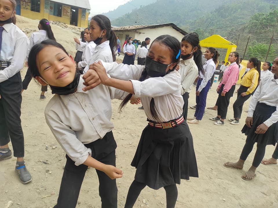 हिंसाबाट जोगाउन बडिगाडका किशोरीलाई आत्मरक्षा तालिम