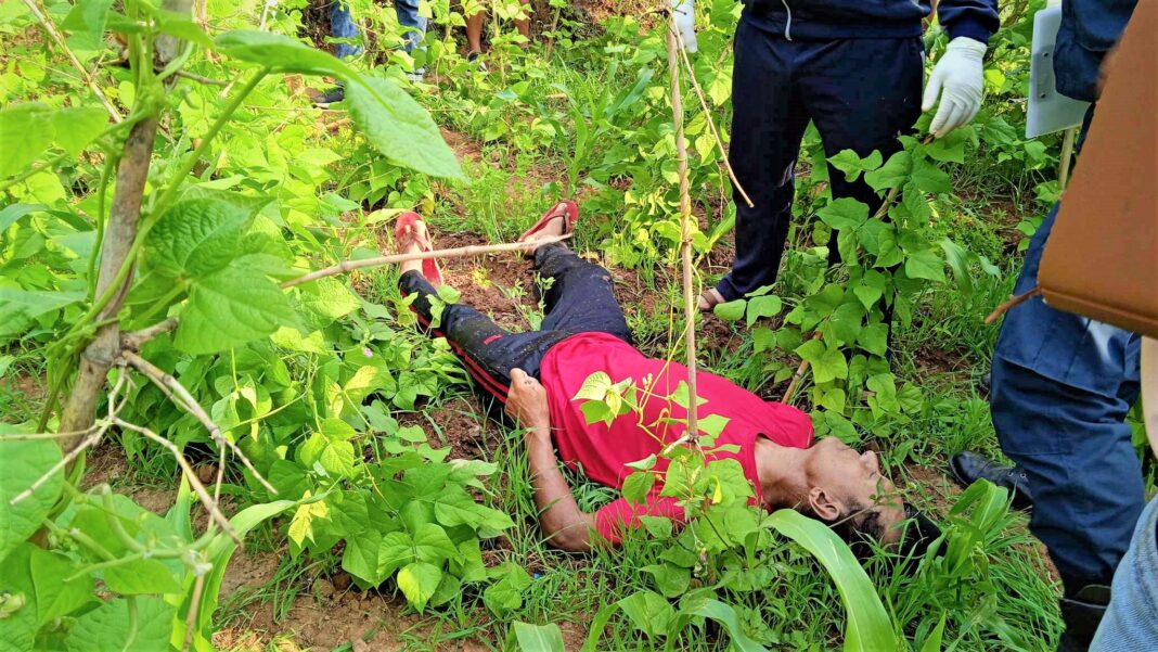 बुर्तिबाङमा एक व्यक्तिको शव फेला