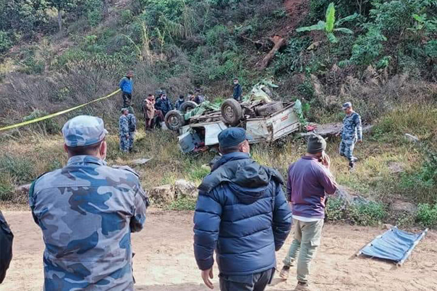कालीकोटमा जिप दुर्घटना, तीन जनाको मृत्यु