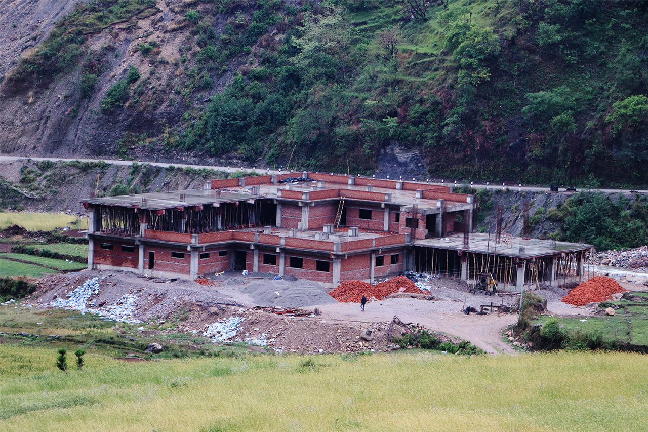 निसीखोलामा पालिका स्तरीय अस्पताल अन्तिम चरणमा