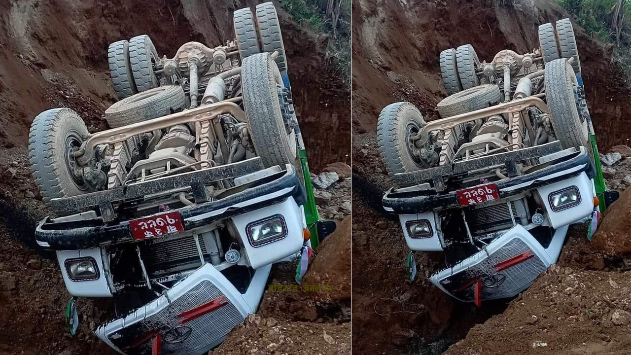गुल्मीमा ट्रिपर दुर्घटना एकजना घाईते