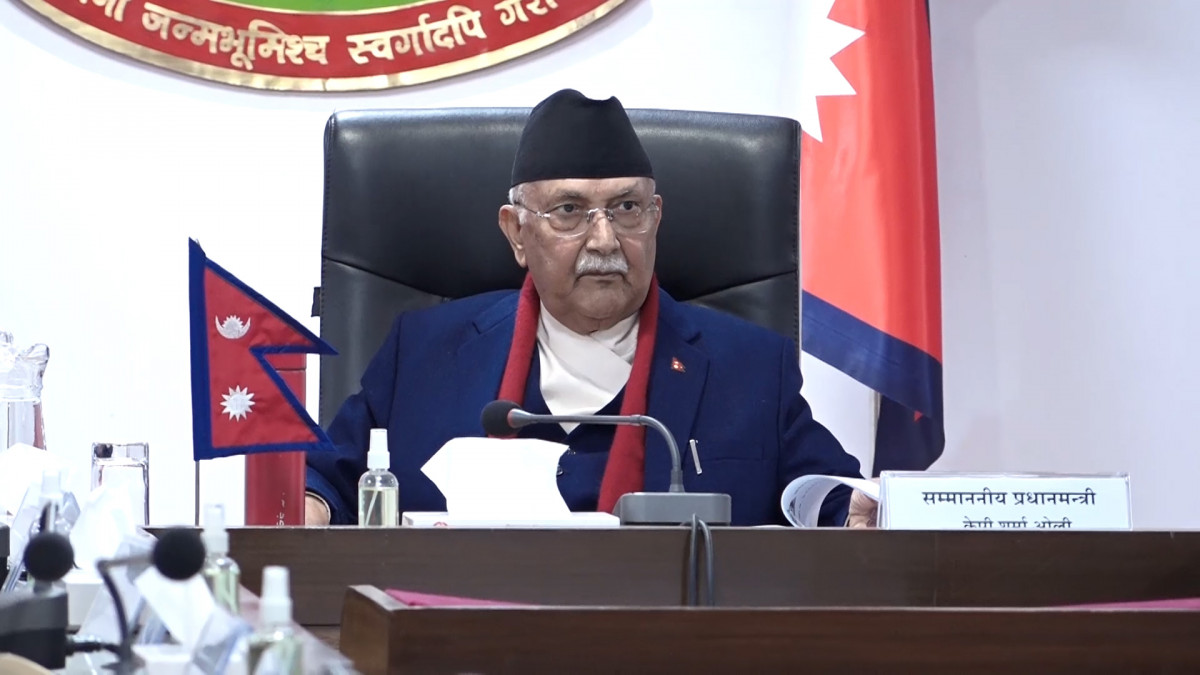 सरकार परिवर्तन हुन्छ भन्ने हल्ला अर्थहीन : प्रधानमन्त्री ओली
