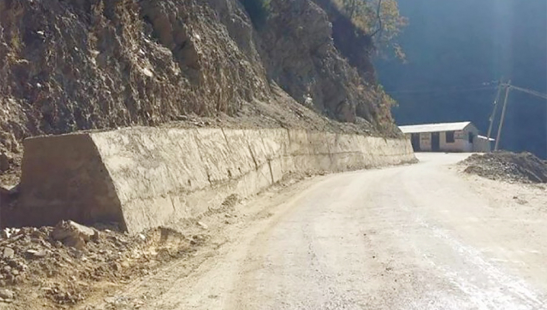 सिस्नेरी-दक्षिणकाली सडक आजदेखि ११ गतेसम्म बन्द