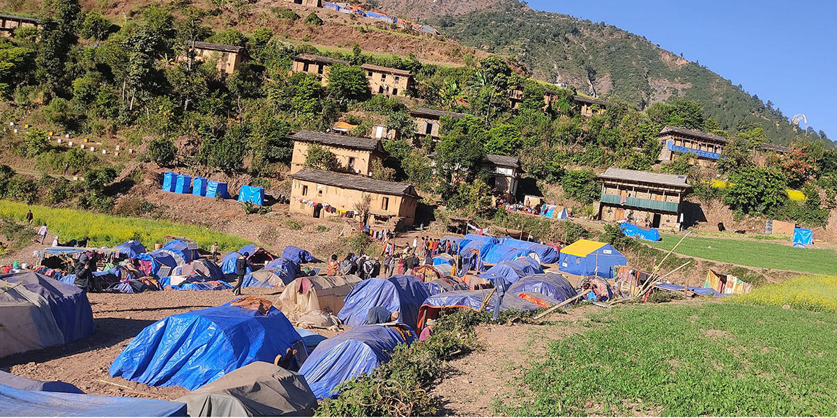 भूकम्प प्रभावितको घर पुनर्निर्माणका लागि सम्झौता