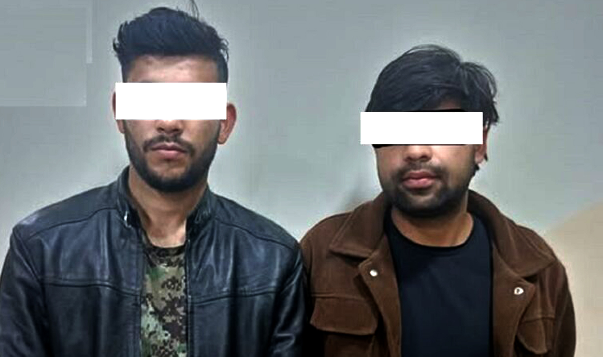 प्रहरीलाई हातपात गरेको अभियोगमा दुई जना पक्राउ
