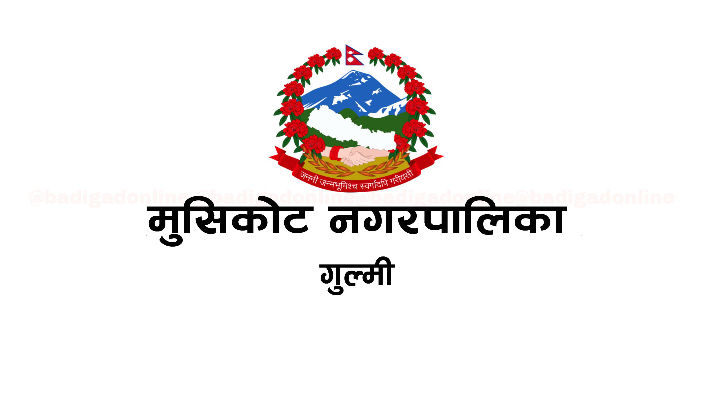 मुसिकोट नगरपालिकाको नीति तथा कार्यक्रमको पूर्णपाठ !