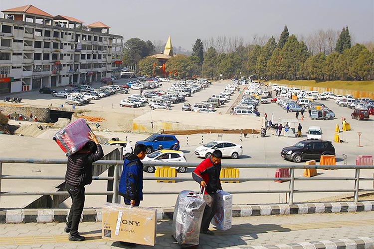 त्रिभुवन विमानस्थलमा पार्किङ ठेक्का खुला, शुल्कदरबारे चासो