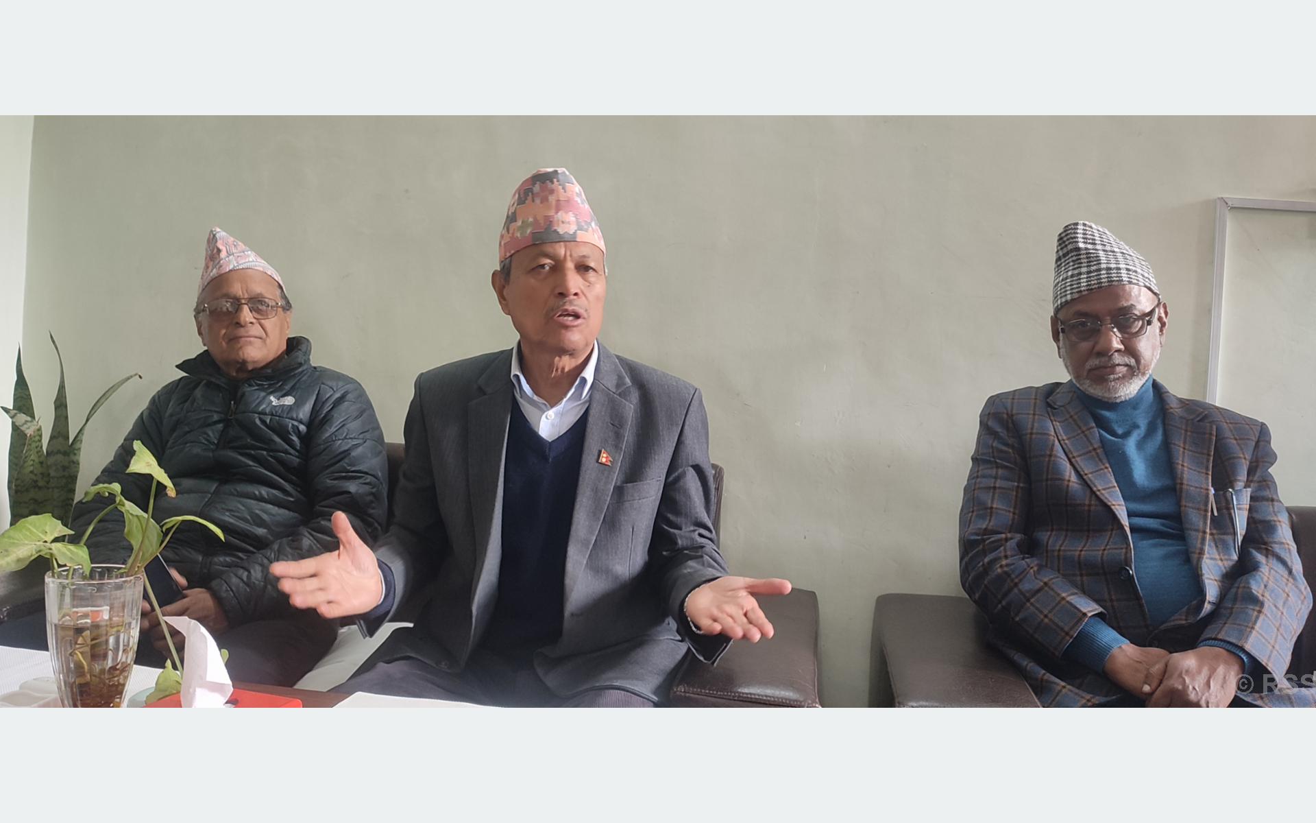 राजनीति  दलहरुले देश र जनताको लागि काम गर्न नसक्दा संकट पैदा : भीम रावल 