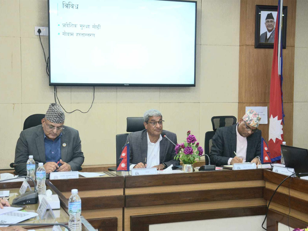 प्रत्येक पालिकामा आपत्कालीन गोदामघर व्यवस्थापन गरिने