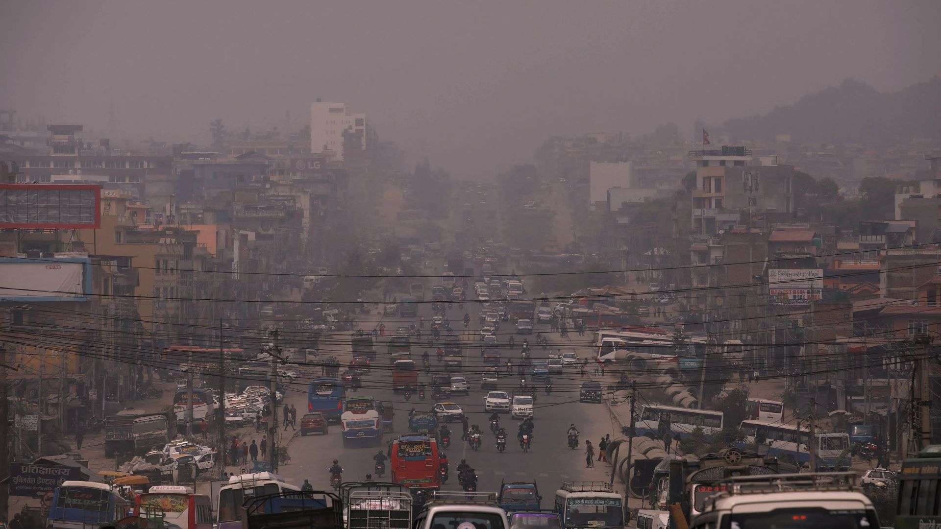 वायु प्रदूषण : काठमाडौं विश्वकै दोस्रो नम्बरमा
