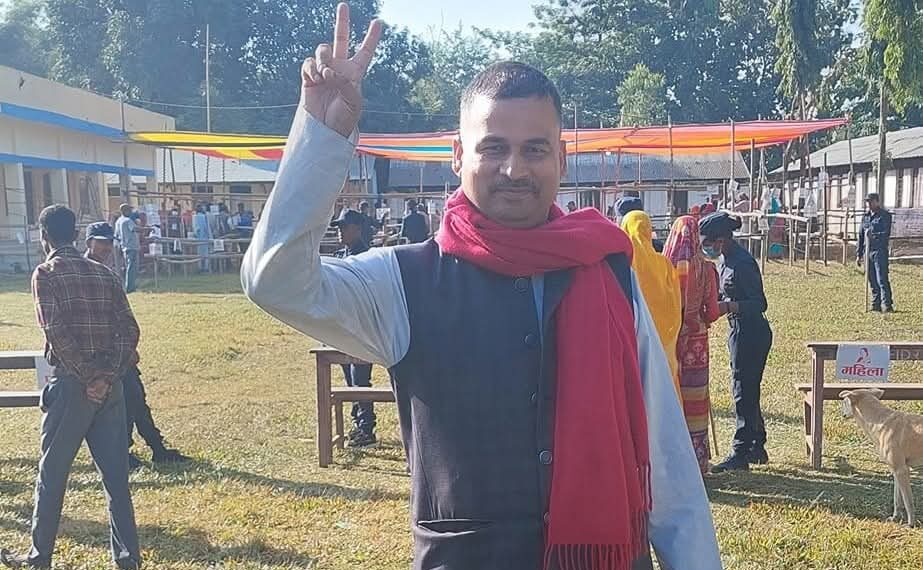 जनमत पार्टीका केन्द्रीय कोषाध्यक्ष यादव पक्राउ