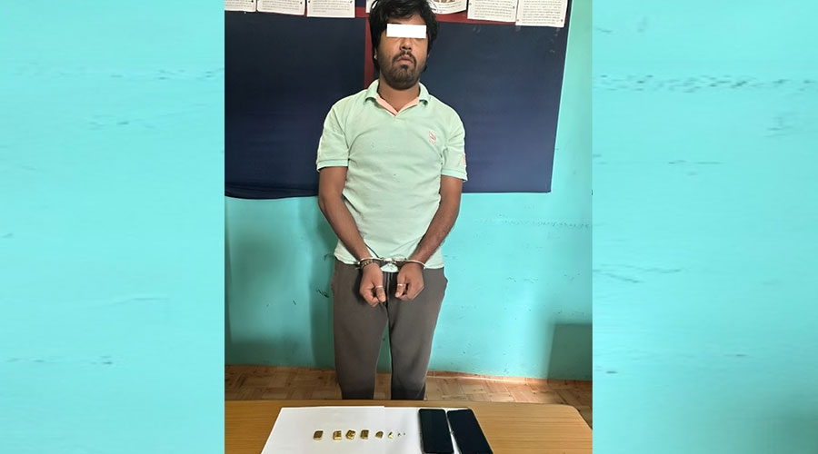 नागढुंगाबाट ४५ लाख बढीको अवैध सुनसहित एक जना पक्राउ