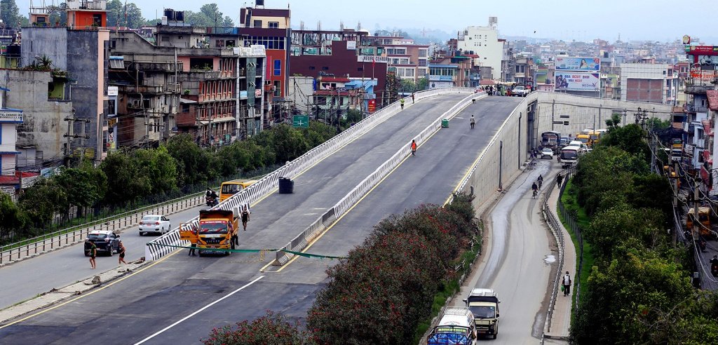 देशको पहिलो ग्वार्को ‘फ्लाई ओभर’ आज प्रधानमन्त्रीले उदघाटन गर्दै