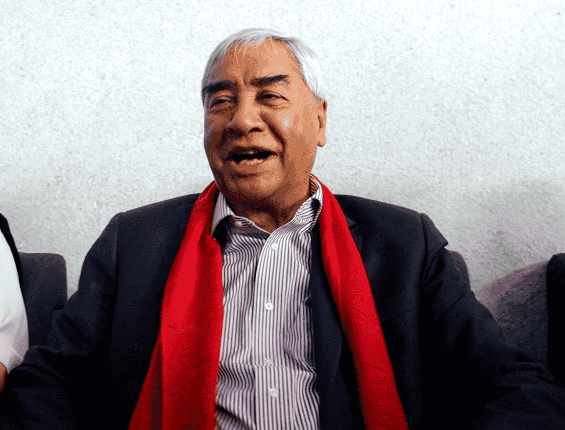 भिजिट भिसा प्रकरणमा गृहमन्त्रीको संलग्नताबारे देउवाको टिप्पणी- बेकारको झूटा कुरा हो