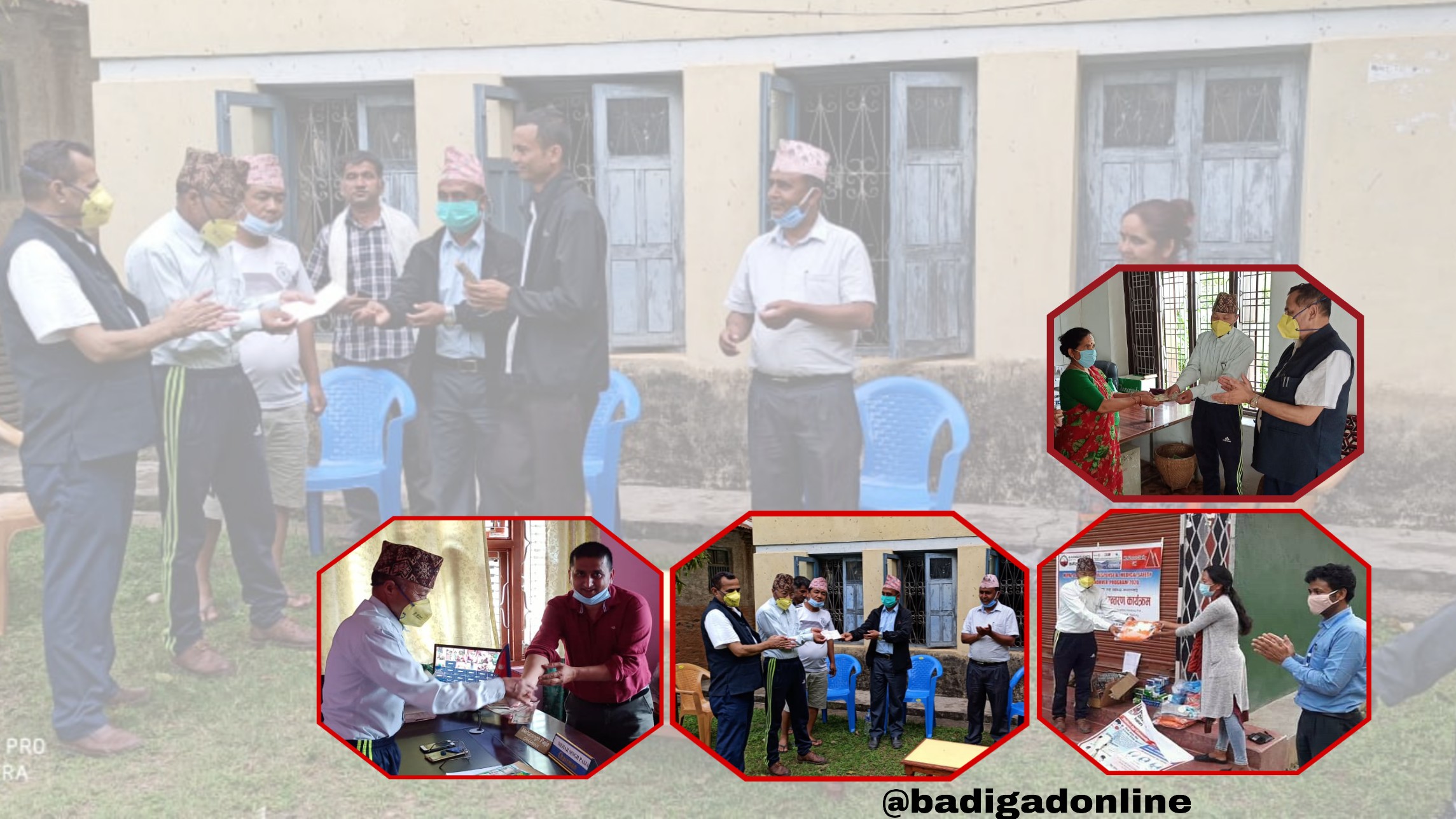 खर्वाङका सहकारी, सामाजिक संस्था सहित व्यवसायीले गाउँपालिकाको प्रकोप व्यवस्थापनमा सहयोग गरे !