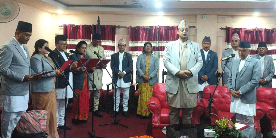 बागमतीका मुख्यमन्त्री बानियाँद्वारा मन्त्रिपरिषद विस्तार, पाँच मन्त्री थपिए