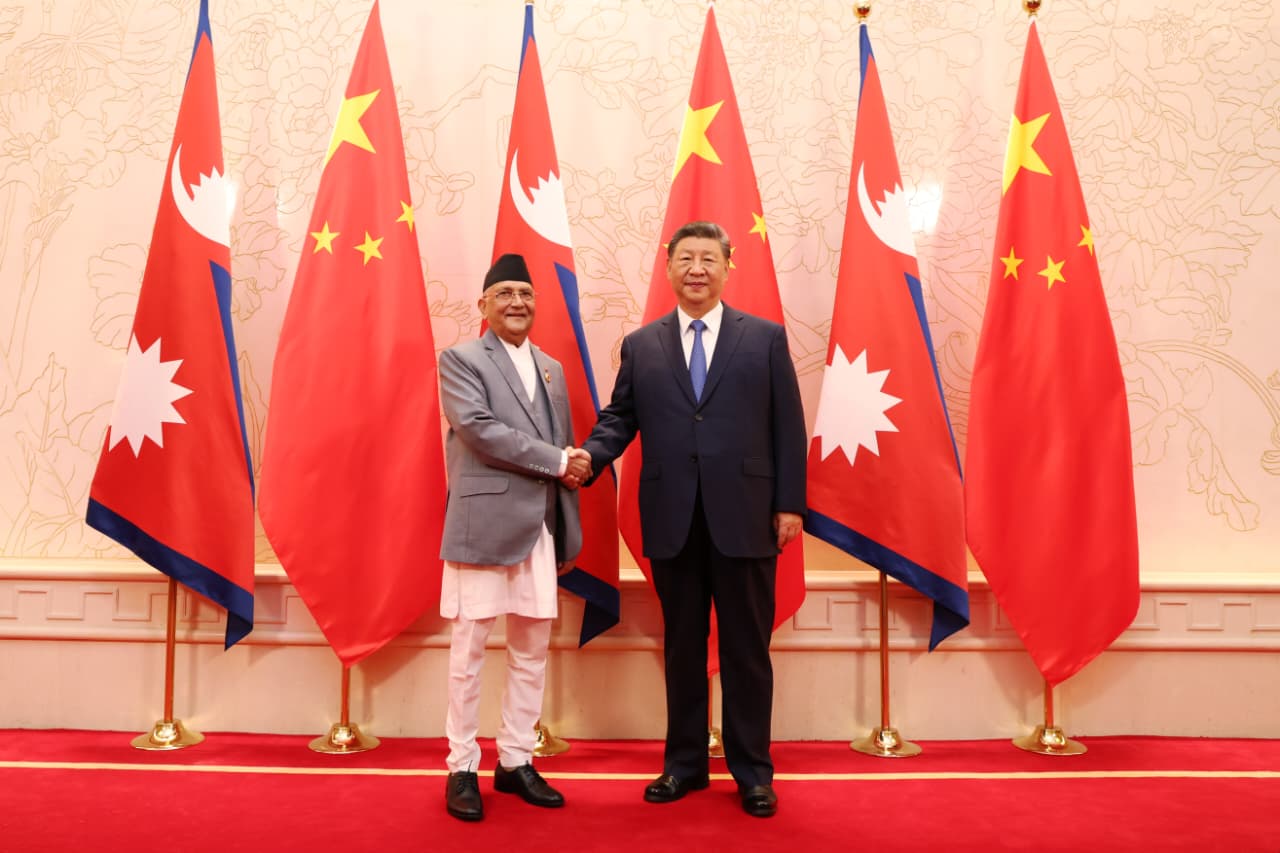बेइजिङस्थित नेपाली दूतावासले भन्यो– ओलीले लिपुलेककाे मुद्दा दृढतापूर्वक उठाए