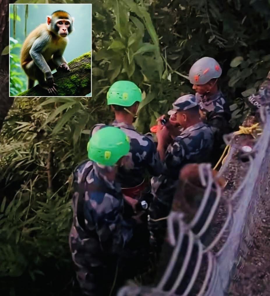 नेपाल घुम्न आएका पर्यटकको पासपोर्ट बाँदरले लगेपछि...