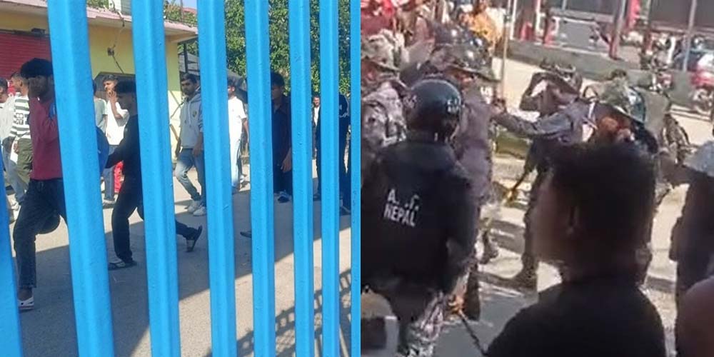 सिमरा विमानस्थल क्षेत्रमा झडप, कर्फ्यू आदेश जारी