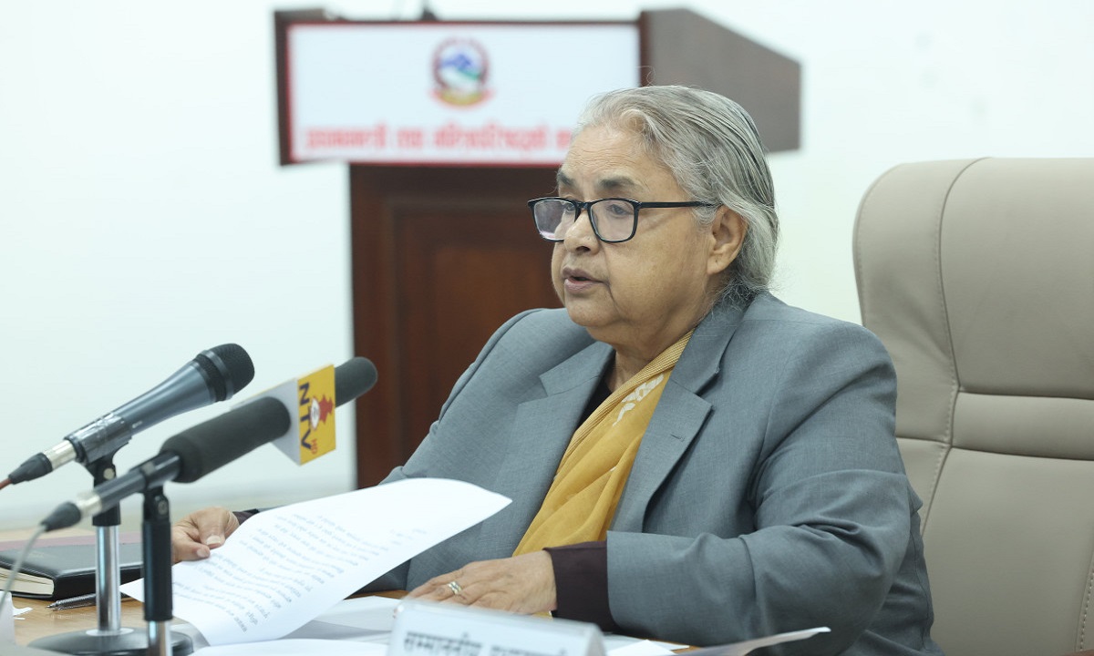 यो चुनावी सरकार मात्र होइन, कसैको धम्कीबाट डराउँदैनौँ : प्रधानमन्त्री कार्की