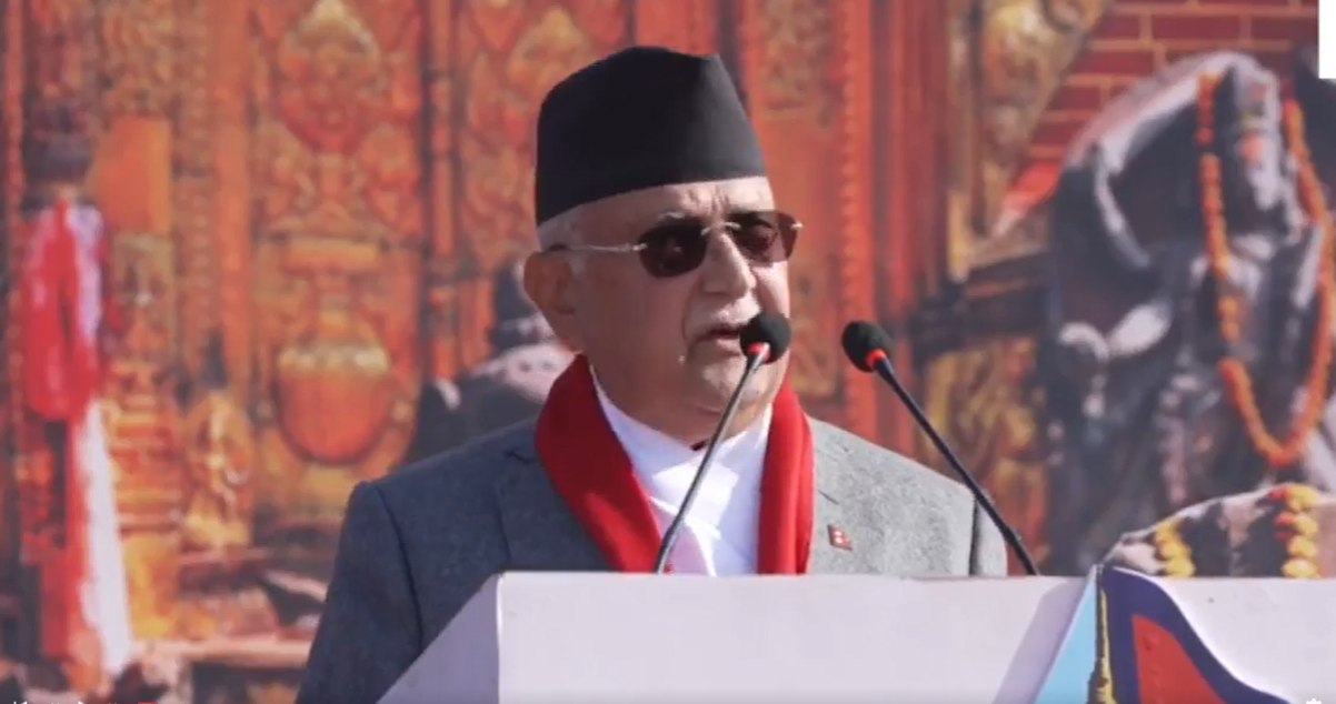 एमालेसँग बहुमत ल्याउने ल्याकत छ, चुनावबाट भाग्दैन : ओली
