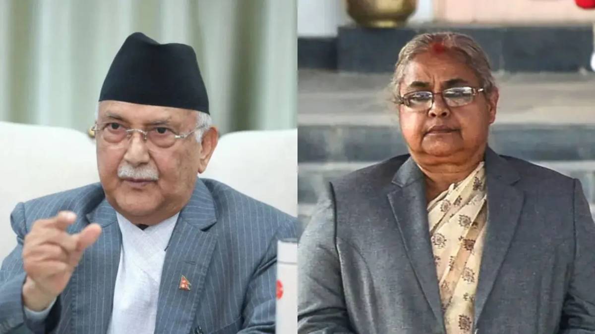 प्रधानमन्त्री कार्की र ओलीबीच बालुवाटारमा तीन घण्टा भेटवार्ता