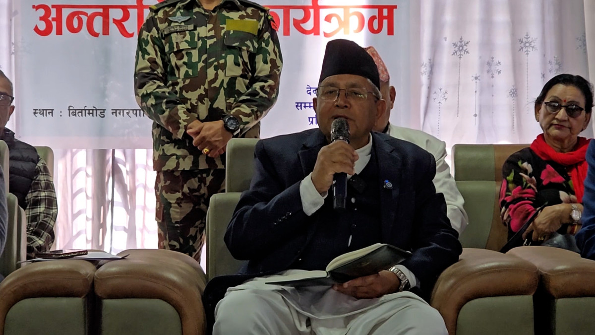 विघटित प्रतिनिधि सभा पुनर्स्थापना हुने सम्भावना छ : सभामुख घिमिरे