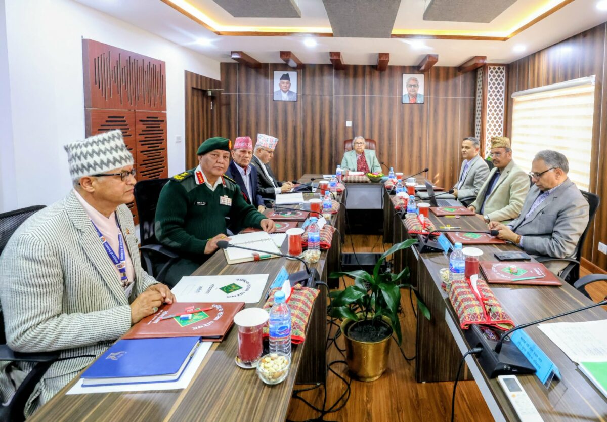 निर्वाचनको सम्पूर्ण तयारी पूरा : राष्ट्रिय सुरक्षा परिषद्