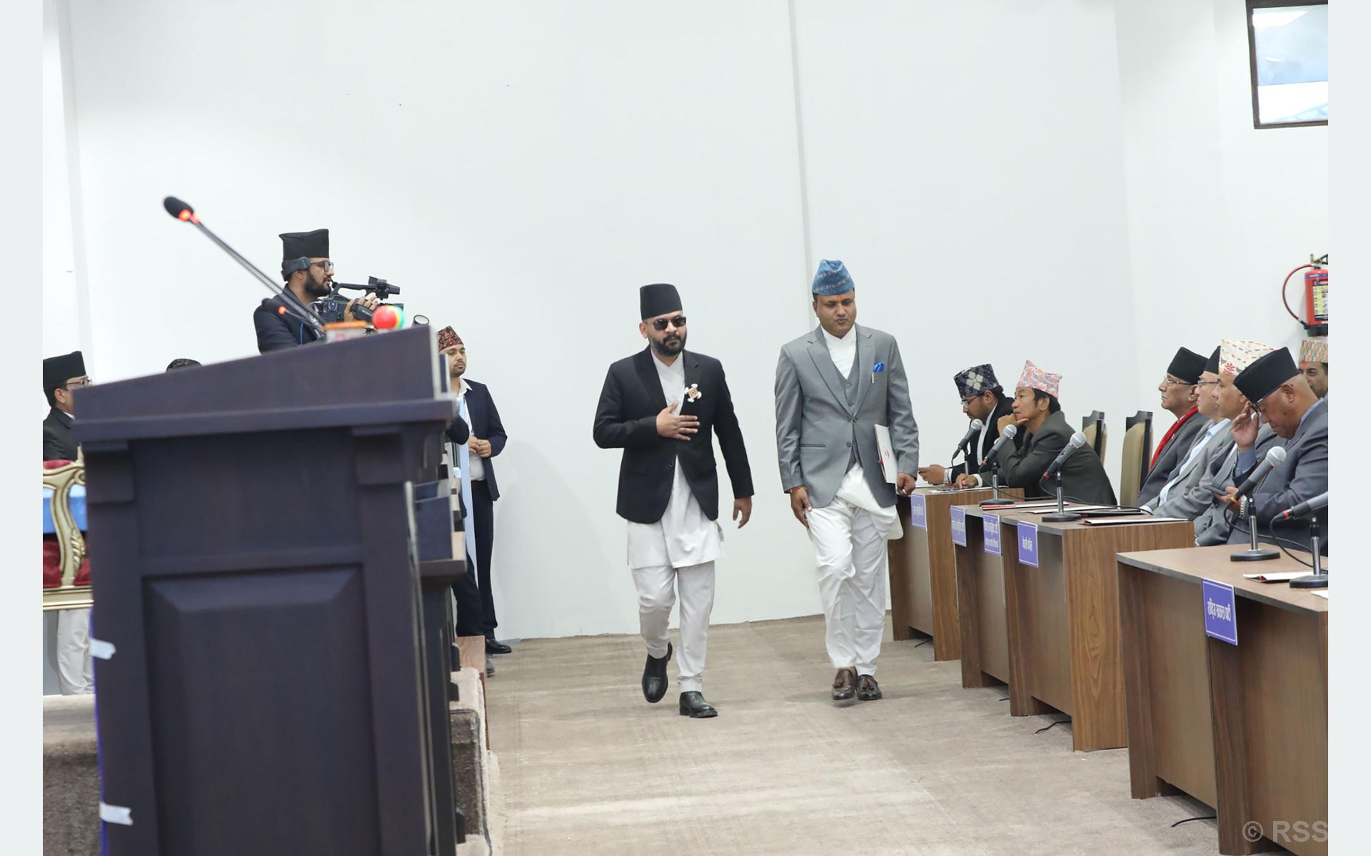 के हाे बालेनले शपथ लिँदा लगाएकाे 'सिलाम साक्मा' ? लगाउदा के हुन्छ ?