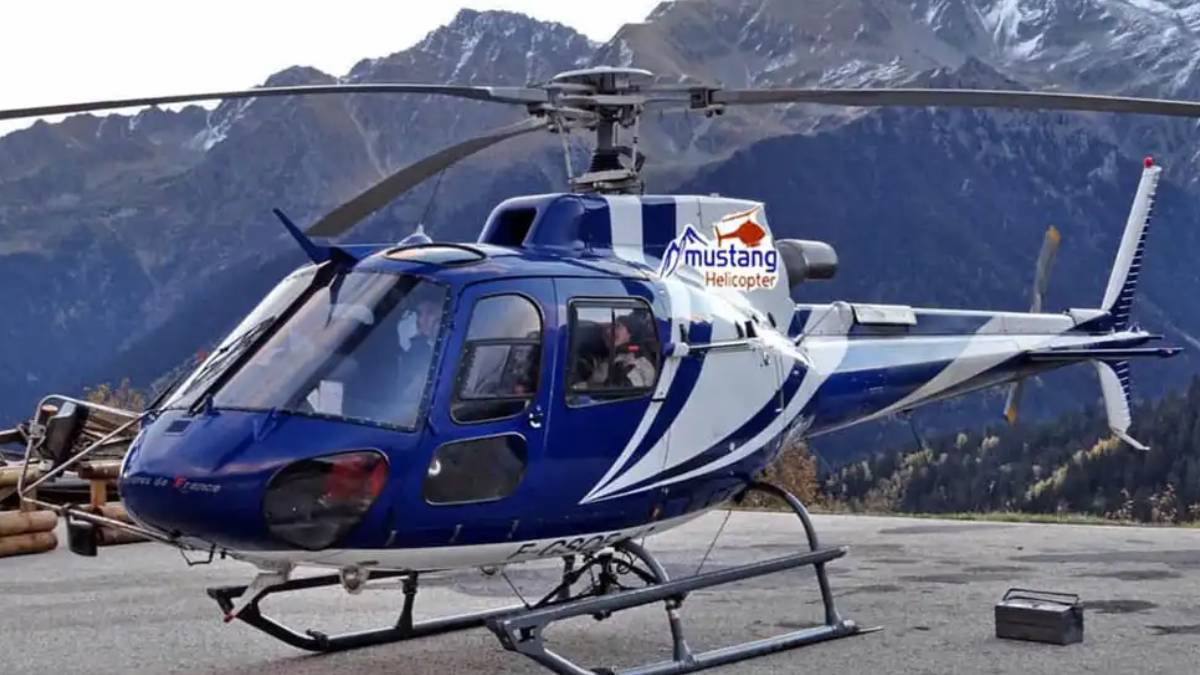 सुरक्षित भेटियो सम्पर्कविहीन मुस्ताङ एयरको हेलिकप्टर