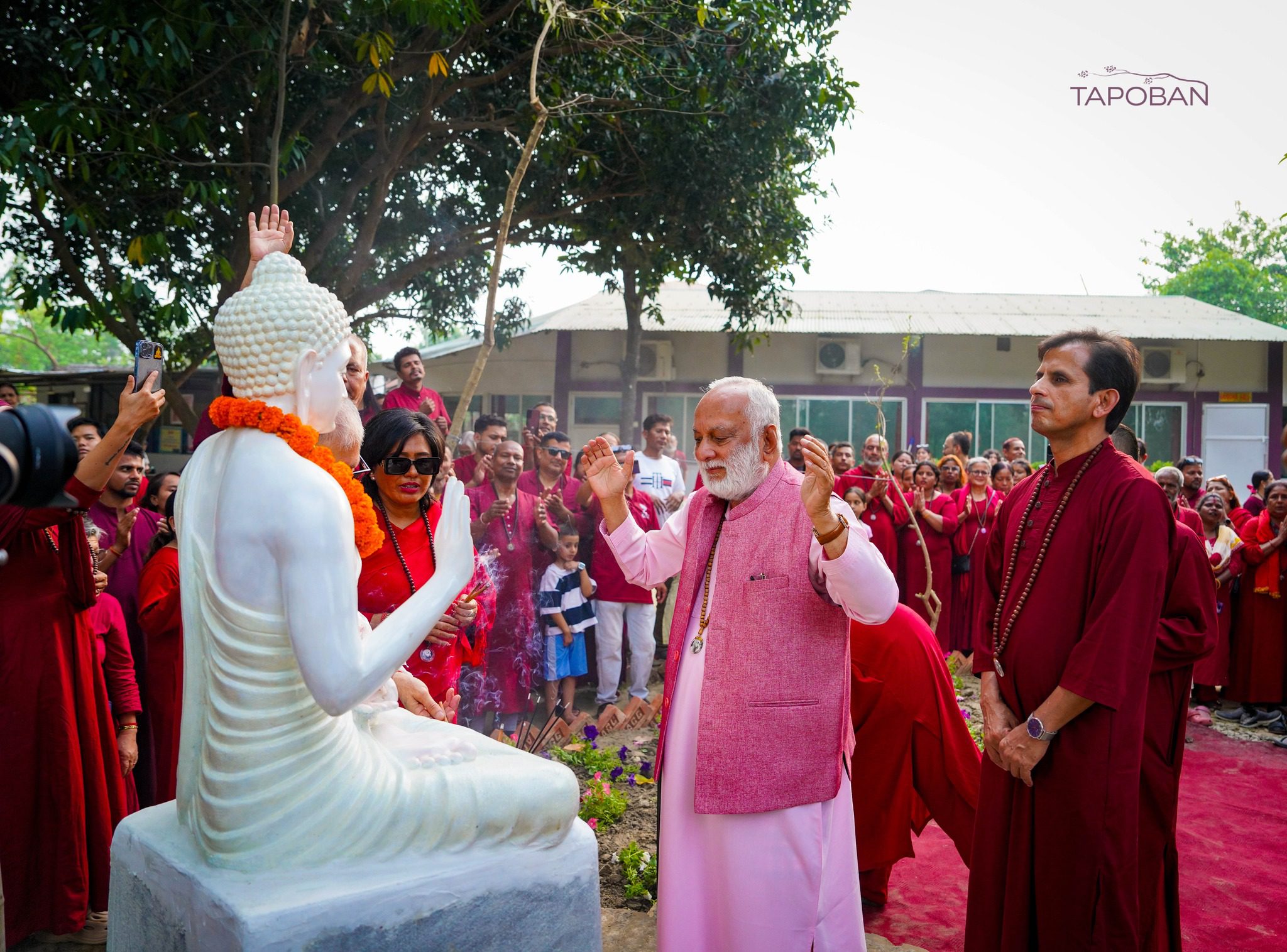 पूर्वी नेपालमा ध्यान सन्देश फैलाउँदै बोधिसत्त्व स्वामी आनन्द अरुण