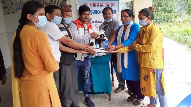 बडिगाडको ग्वालिचौर स्वास्थ्य चौकीमा ल्याव सेवा सुरु !