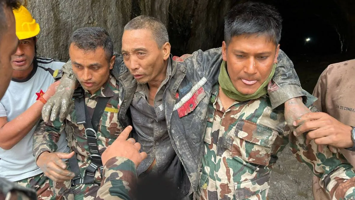 त्रिशूली–१ को सुरुङबाट चिनियाँ नागरिकको उद्धार