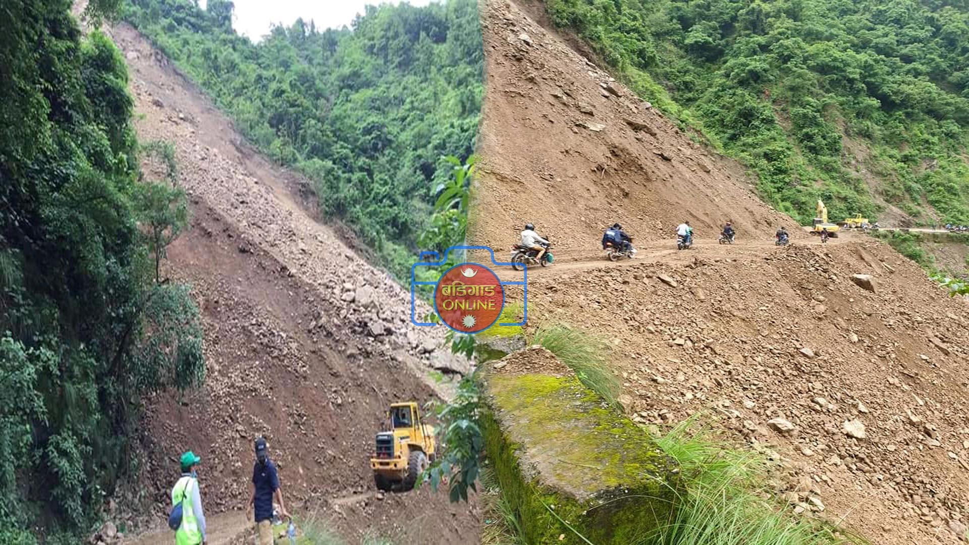 सिद्धार्थ राजमार्ग अन्तरगतको अवरुद्ध भएको सडक एकतर्फी रुपमा सुचारु