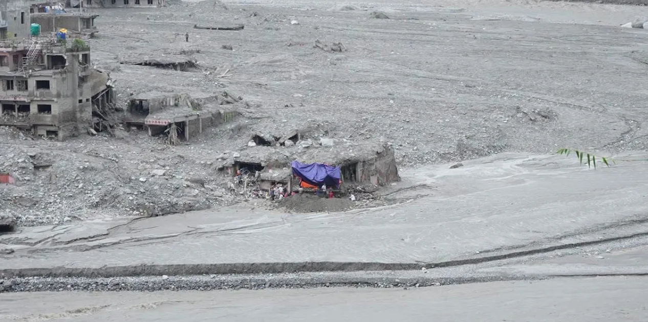 भोटेकोशी बाढीमा ६७७ मजदुर सम्पर्कविहीन, ५१५ ट्रक–कन्टेनरको अत्तोपत्तो छैन