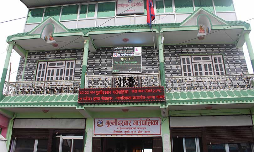 गुल्मीदरवार गाउँपालिकाले बाँझो जग्गाको लगत संकलन गर्दै !